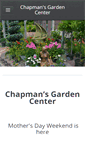 Mobile Screenshot of chapmansgardencenter.com